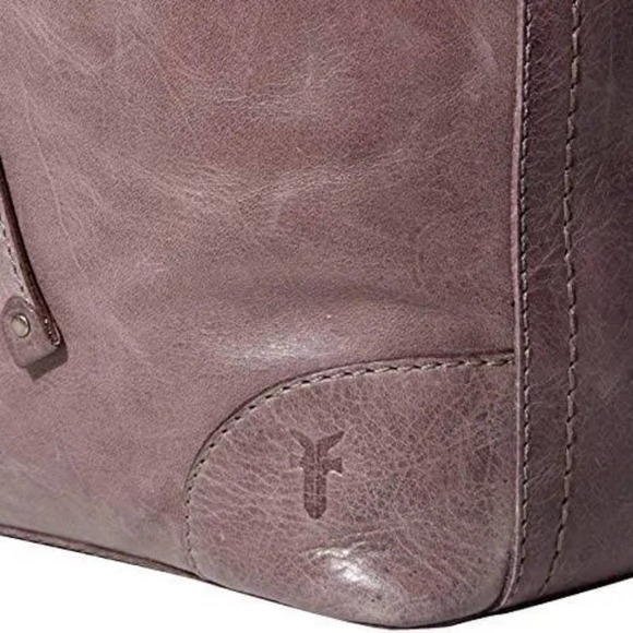 FRYE MELISSA LEATHER DRAWSTRING HOBO BAG PURSE NEW AMETHYST Purple Leather New‎ - Picture 4 of 13
